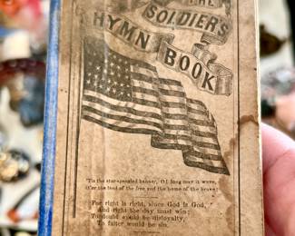 Civil War era Soldier’s Hymn Book