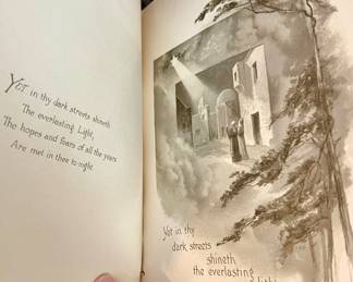 ANTIQUE CHRISTMAS NATIVITY BOOK.