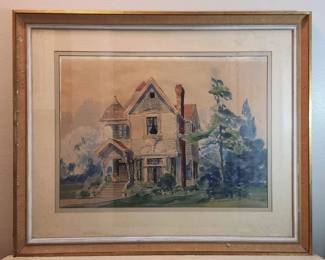 Ancient Grandeur By Les Anderson - From Vincent Price Collection