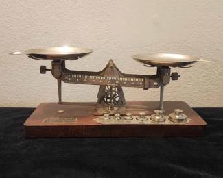 Vintage Kodak Studio Scale For Darkroom Film Developing - Original Box & All Weights