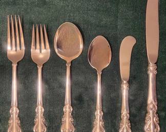 Esplanade by Towle Sterling Silver Flatware Set for 12 Service 72 pieces Dinner