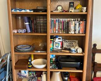 Oak bookcase