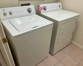 Roper set washer and dryer