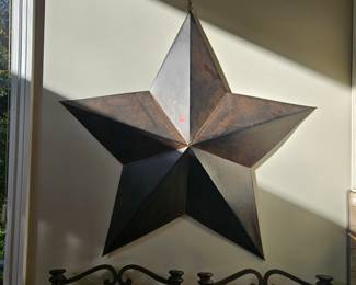 $16 Big metal star