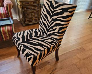 $30  Animal print chair