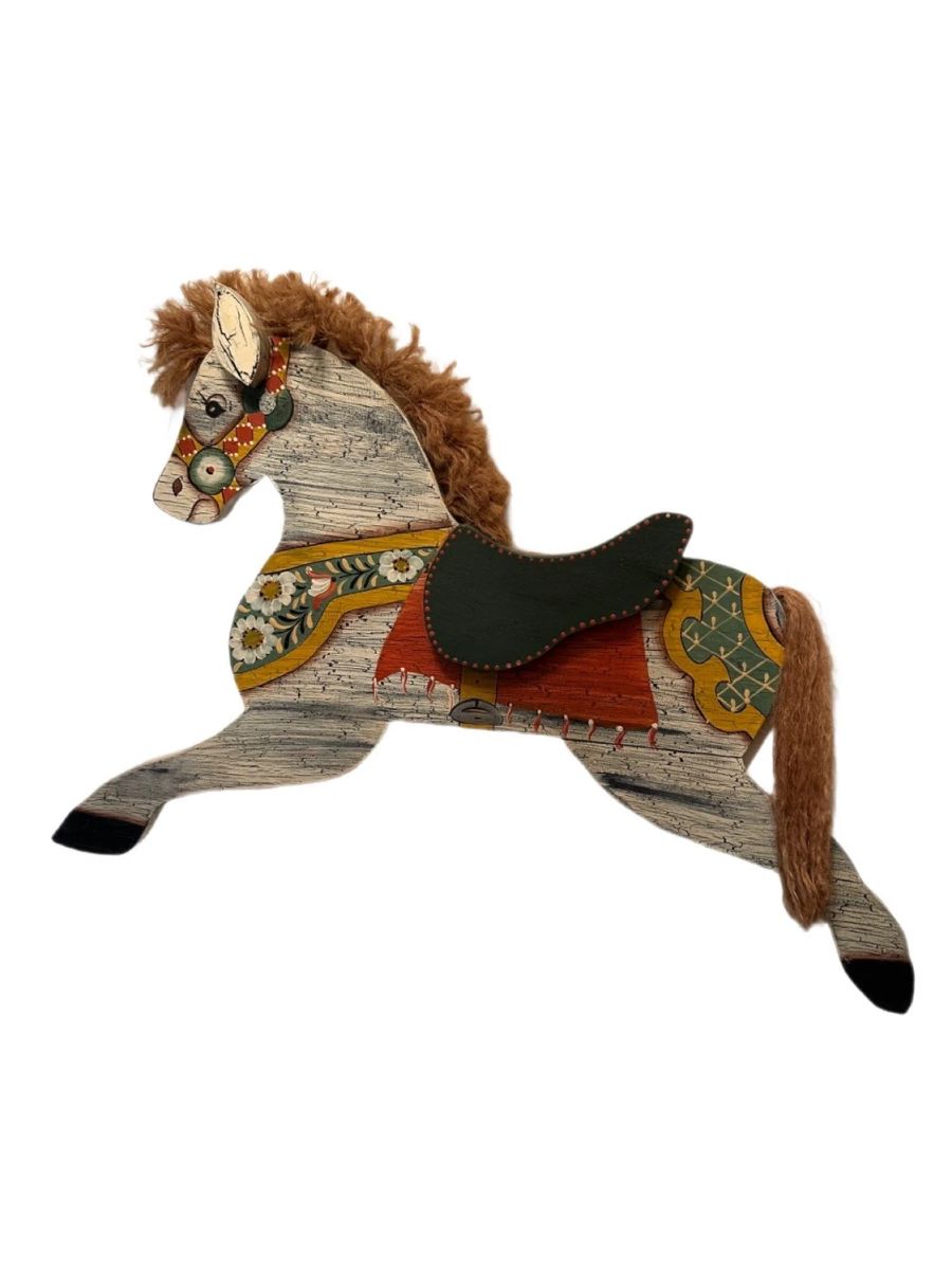 Carousel horse wall decor