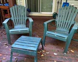 Adirondack chairs 