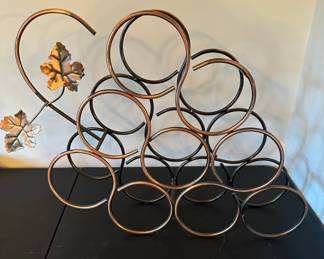 Grape wine bottle holder