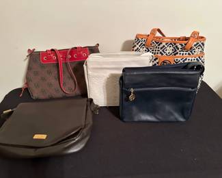 Doonie and Bourke, Bueno, and Giani Bernini purses