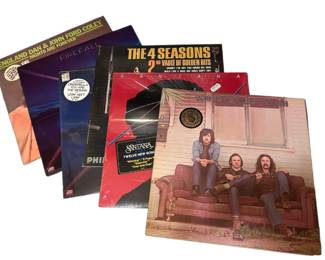 Vintage vinyl records 