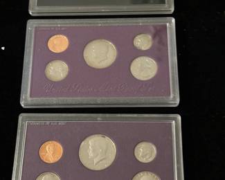 US Mint Proof sets