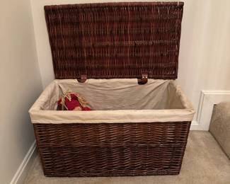 Wicker Storage Trunk