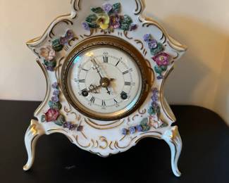 Dresden mantel clock