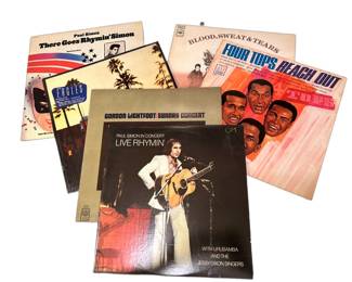 Vintage vinyl records 