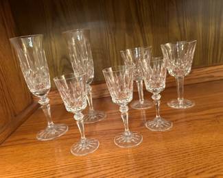 Waterford Lismore stemware