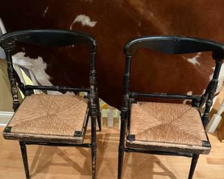 Lttle paint and these are perfect they fold