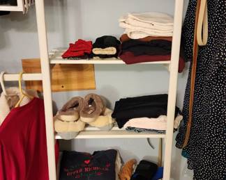 Shoes, clothing, pajamas 