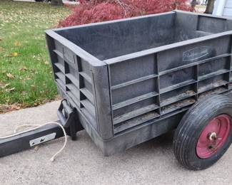 Rubbermaid hard side collapsible wagon