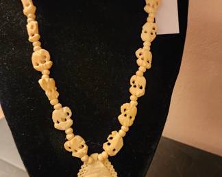 Bone necklace