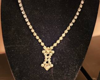 Rhinestone necklace