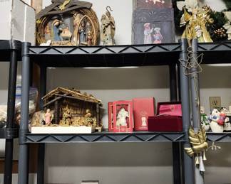 Stackable Nativity boxes, Nativity sets, decor