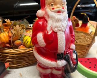 Christmas Santa blow mold