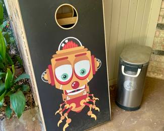 Robot Cornhole game