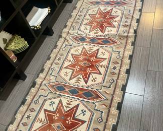 Wool tribal runner