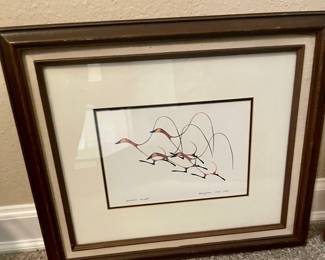 Signed Benjamin Chee Chee