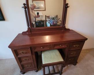Dresser with bench