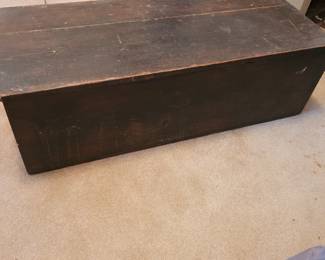 Wooden chest