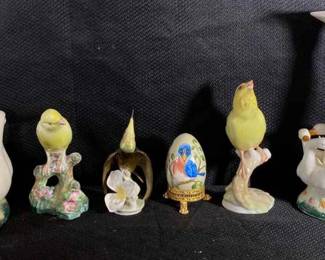 Vintage Birds And Geese Bone China And More