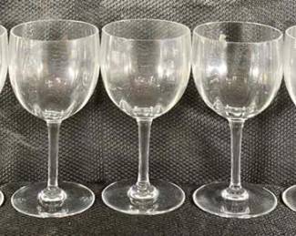 Set Of 12 Glass Goblets 