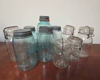 Vintage Mason, Ball, Atlas Jars 