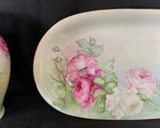 Floral Platter TV Limoge France And More