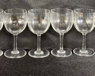 Set Of 12 Small Glass Goblets 