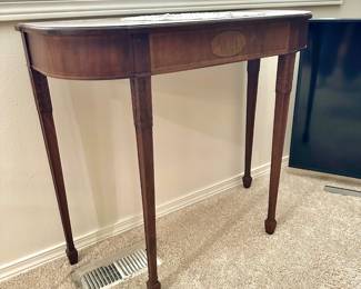 Federal-Style Inlaid Console Table