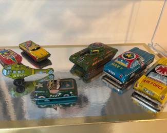 Circa 1950s - 1970s Tin Toys
