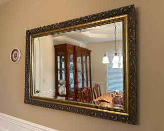 Rectangular Ornate Wall Mirror
