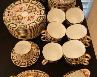 Royal Crown Derby Imari Collection Dinnerware Set
