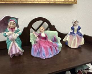 Royal Doulton Figurines - Miss Muffet, Sweet & Twenty, Dinky Do