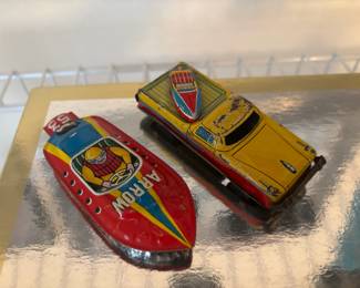 Circa 1950s - 1970s Tin Toys
