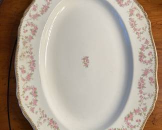 Alfred Meakin "Harmony Rose" Oval Platter
