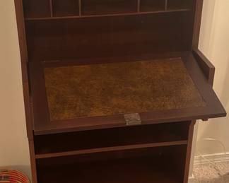 Victorian Secretary Desk With Shelving
