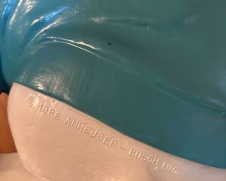 1986 Spuds Mackenzie Bud Light Bar Light