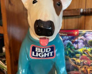 1986 Spuds Mackenzie Bud Light Bar Light