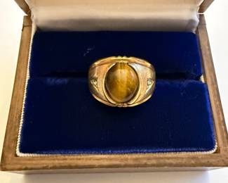 Tiger Eye Ring