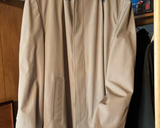London Fog Men's Khaki Trench Coat