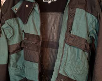 Extreme Sport Men's Green & Black Wind Breaker Jacket – Size Large