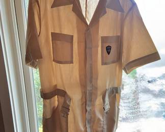 Sears Leisure Tan Work Coveralls